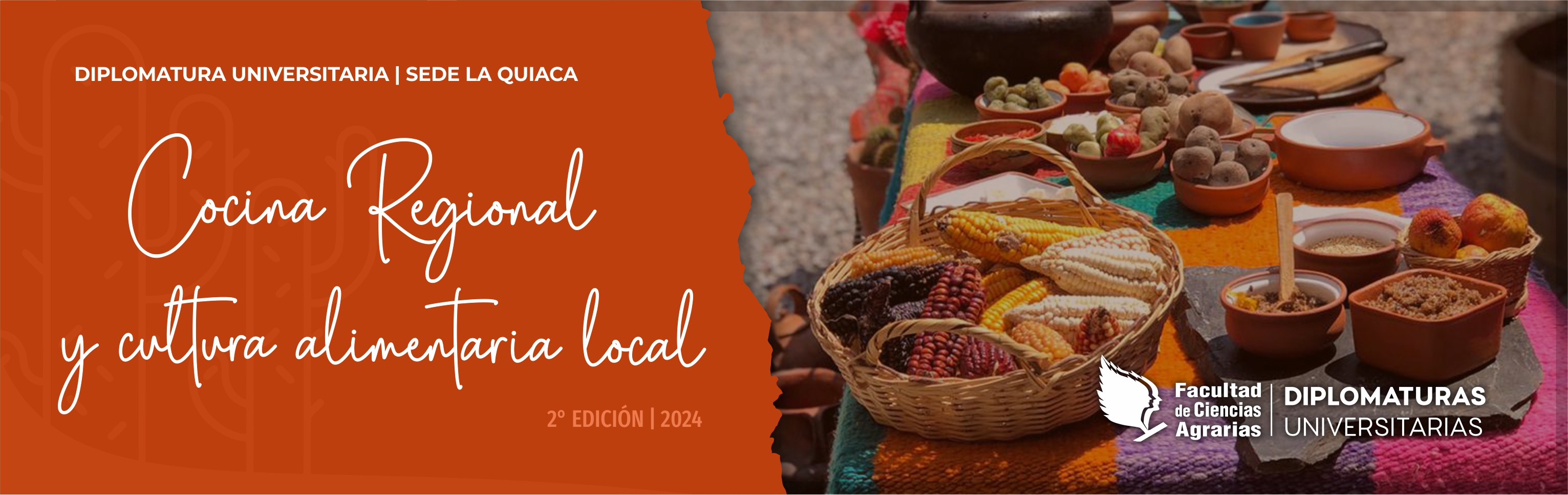 DIPLOMATURA UNIVERSITARIA EN COCINA REGIONAL Y CULTURA ALIMENTARIA LOCAL
