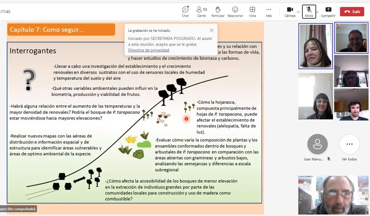 Docente de Agrarias se desempeñó como jurado evaluador en tesis doctoral  desarrollada en la Región Altoandina de Jujuy