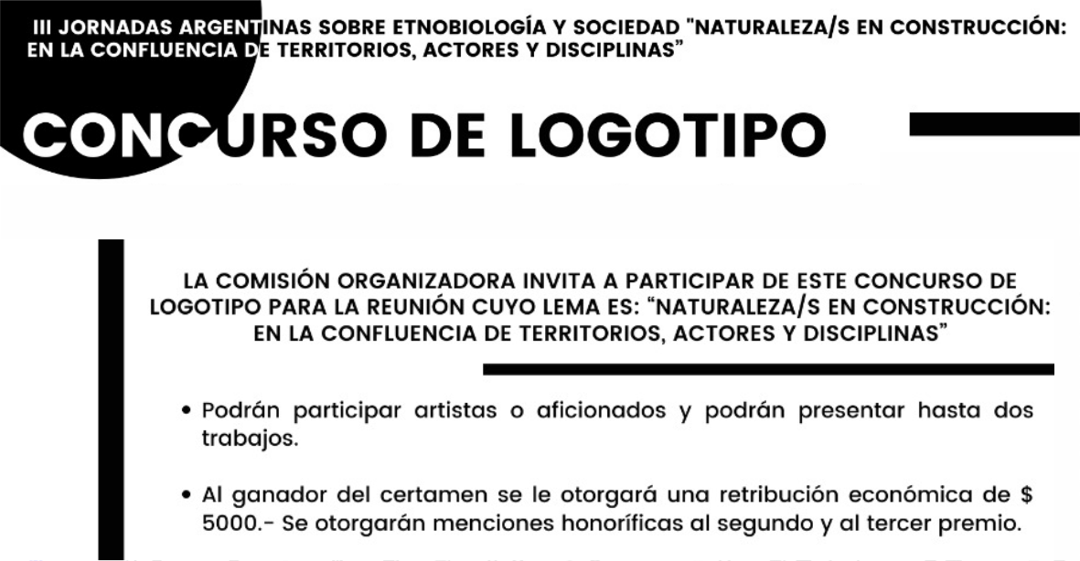 Concurso de Logotipo III Jornadas Argentinas sobre Etnobiología y Sociedad
