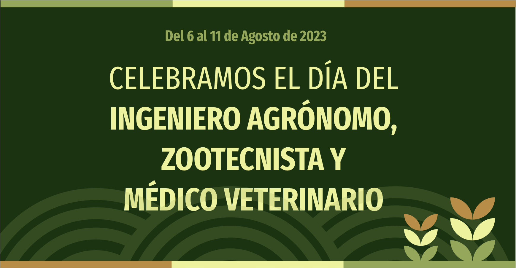 Celebrarán el Día del Ingeniero Agrónomo, Zootecnista y Médico Veterinario