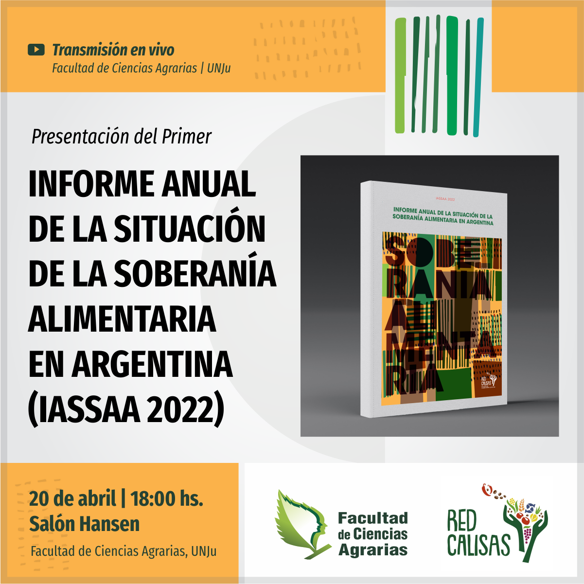 Presentarán Primer Informe anual sobre la situación de la Soberanía Alimentaria en Argentina